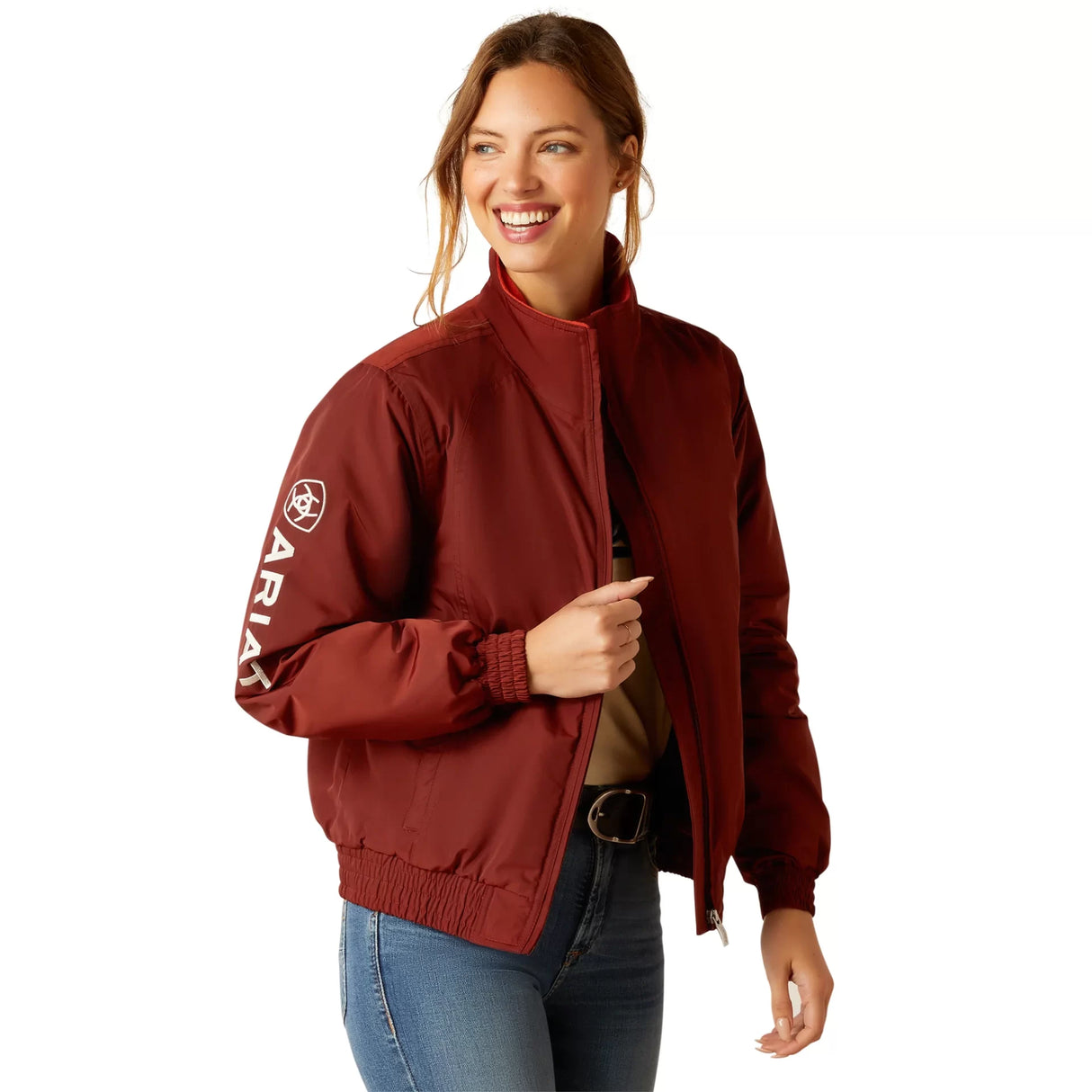 Ariat Womens Stable Insulated Jacket Fired Brick
