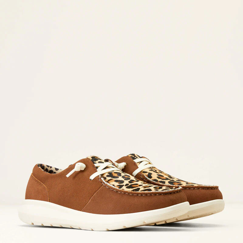 Ariat Womens Hilo Ginger Spice / Leopard Hair On