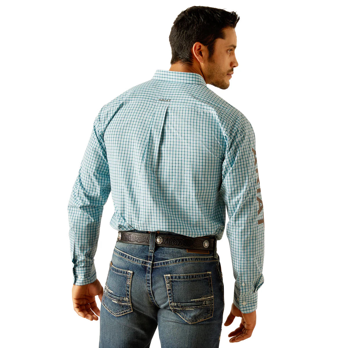 Ariat Mens Pro Team Graycen Fitted LS Shirt