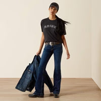 Ariat Womens Boot Stitch Logo SS Tee