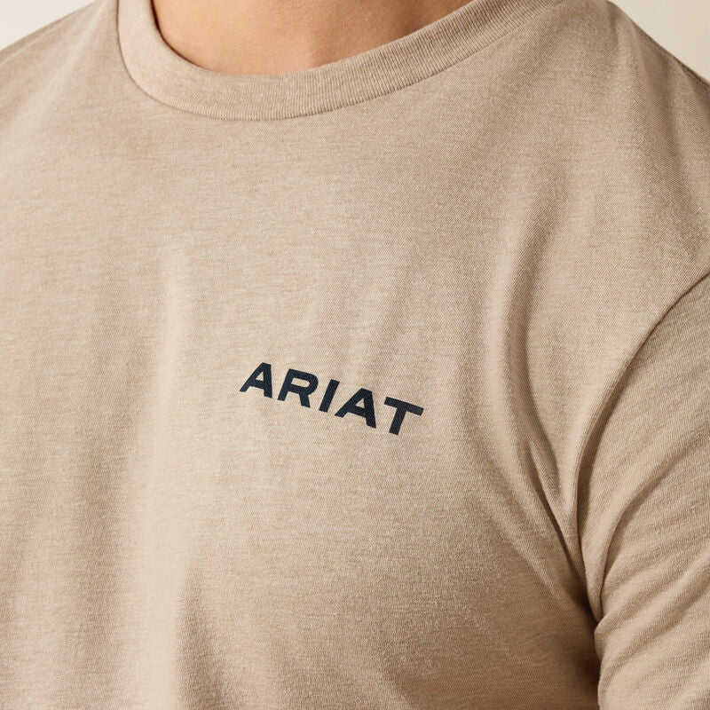 Ariat Mns Sandstone Shield SS Tee