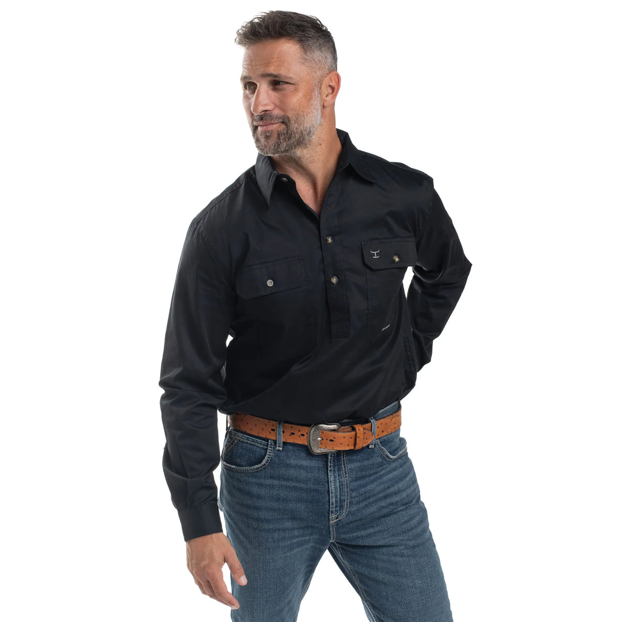 Mens Cameron Workshirt LS 1/2