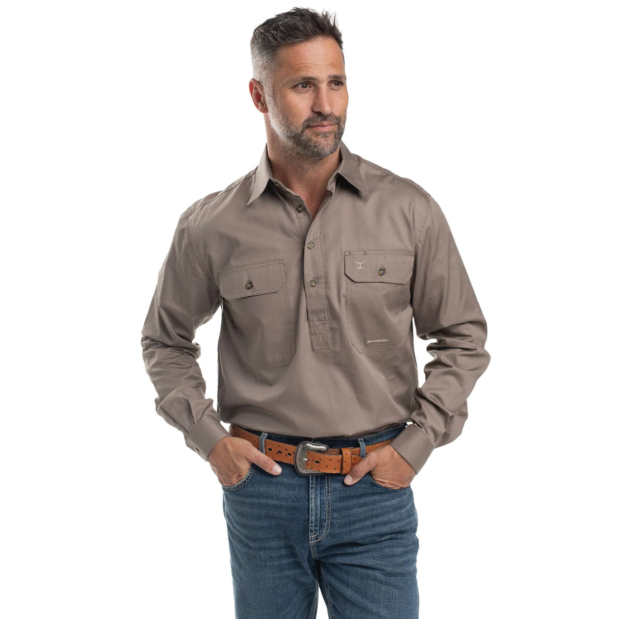 Mens Cameron Workshirt LS 1/2