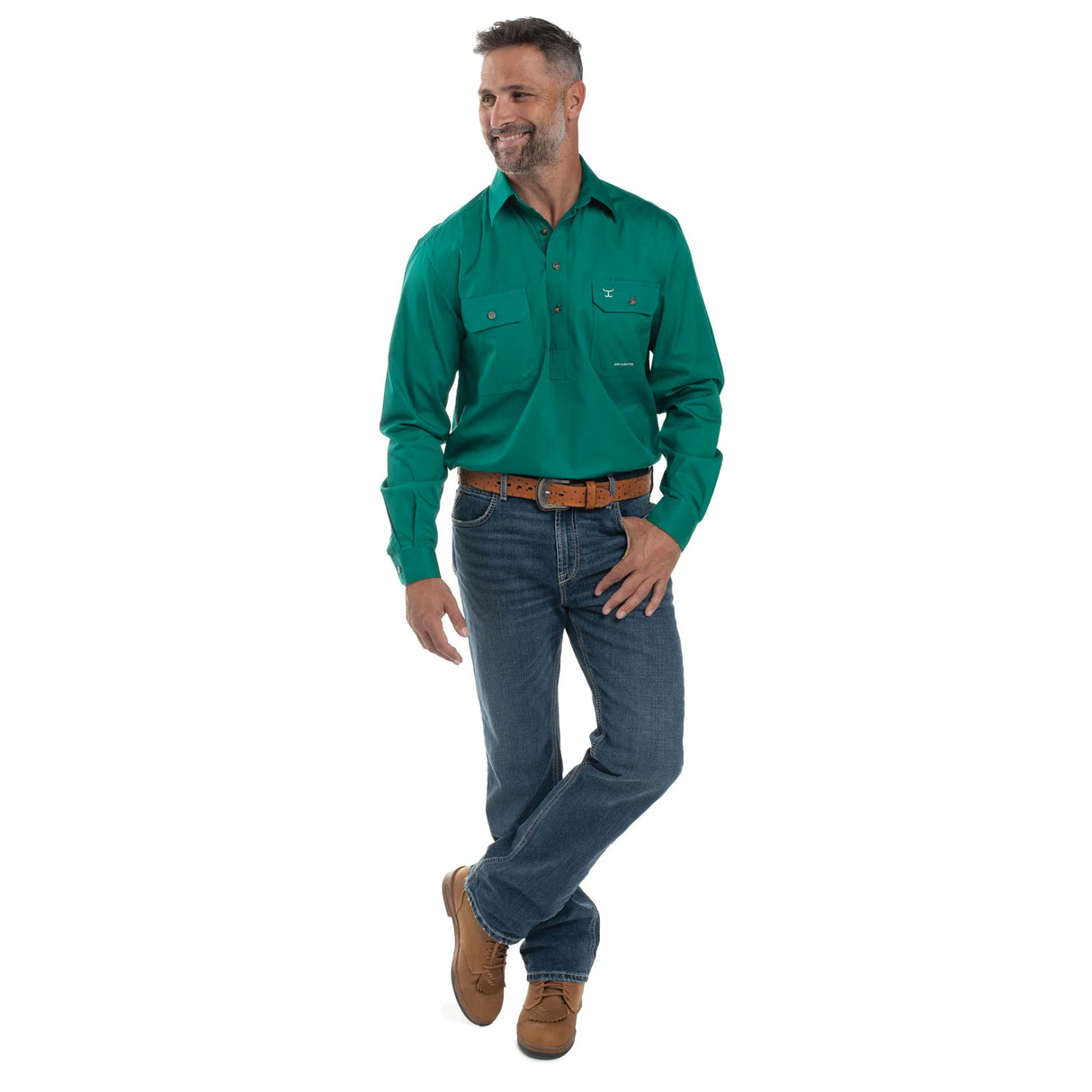 Mens Cameron Workshirt LS 1/2