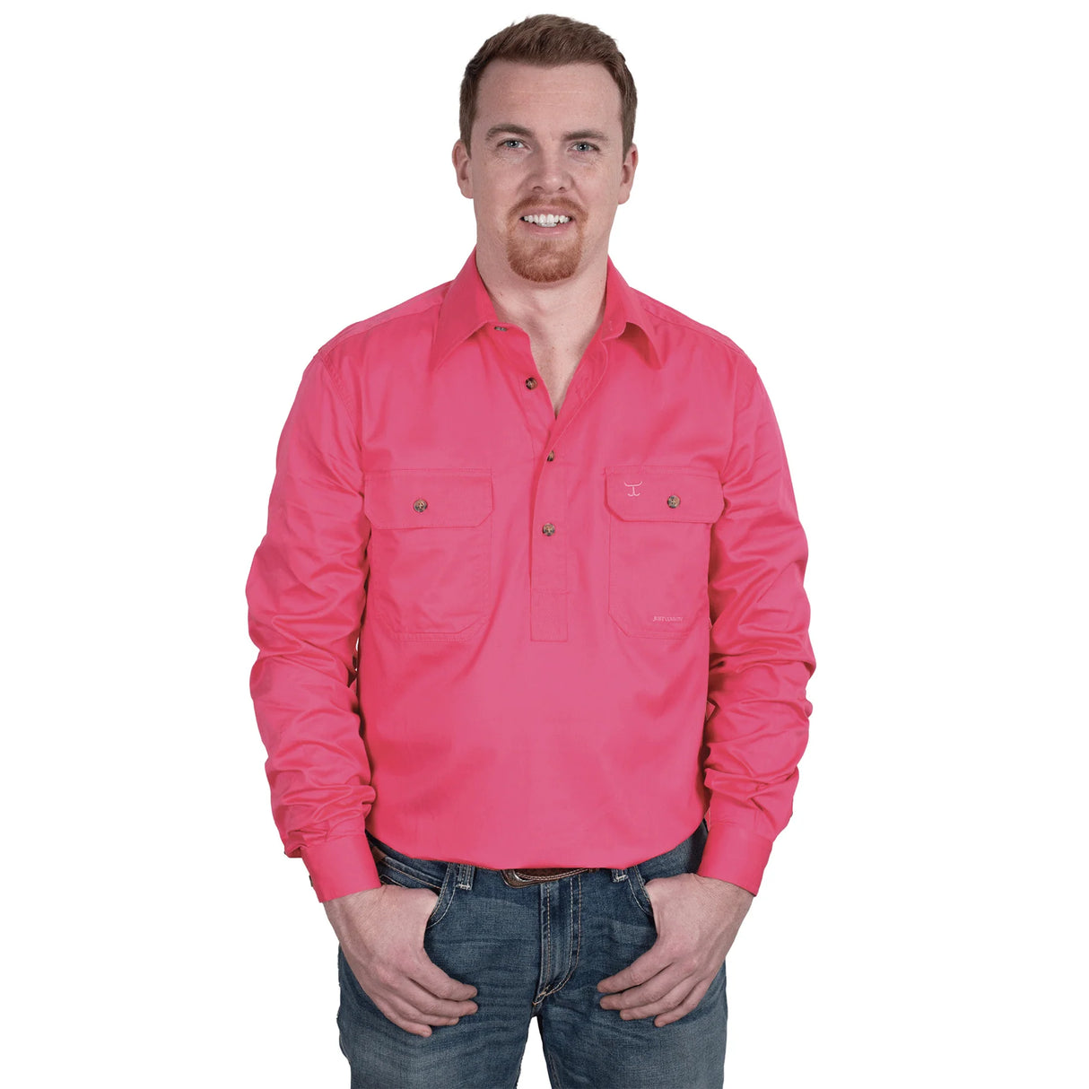 Mens Cameron Workshirt LS 1/2