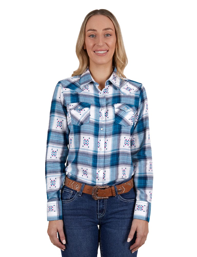 Pure Western Womens Carita LS Shirt