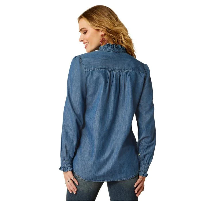 Ariat Womens Ingalls LS Denim Top