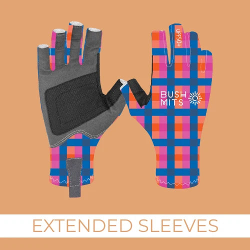 Bush Mits Desert Sunset Gingham (Extended Sleeve)