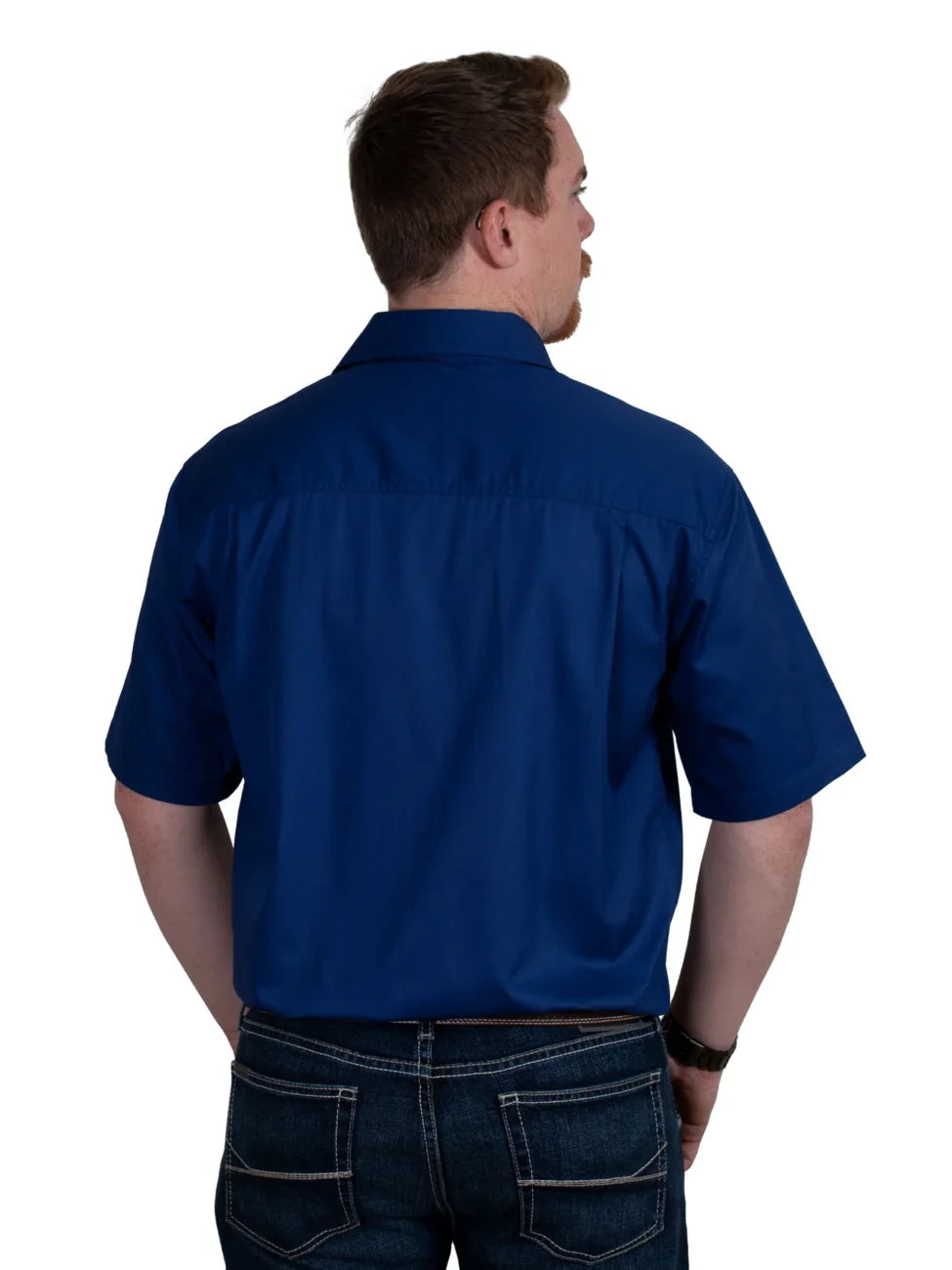 JC Mens Eddie SS F/B Workshirt