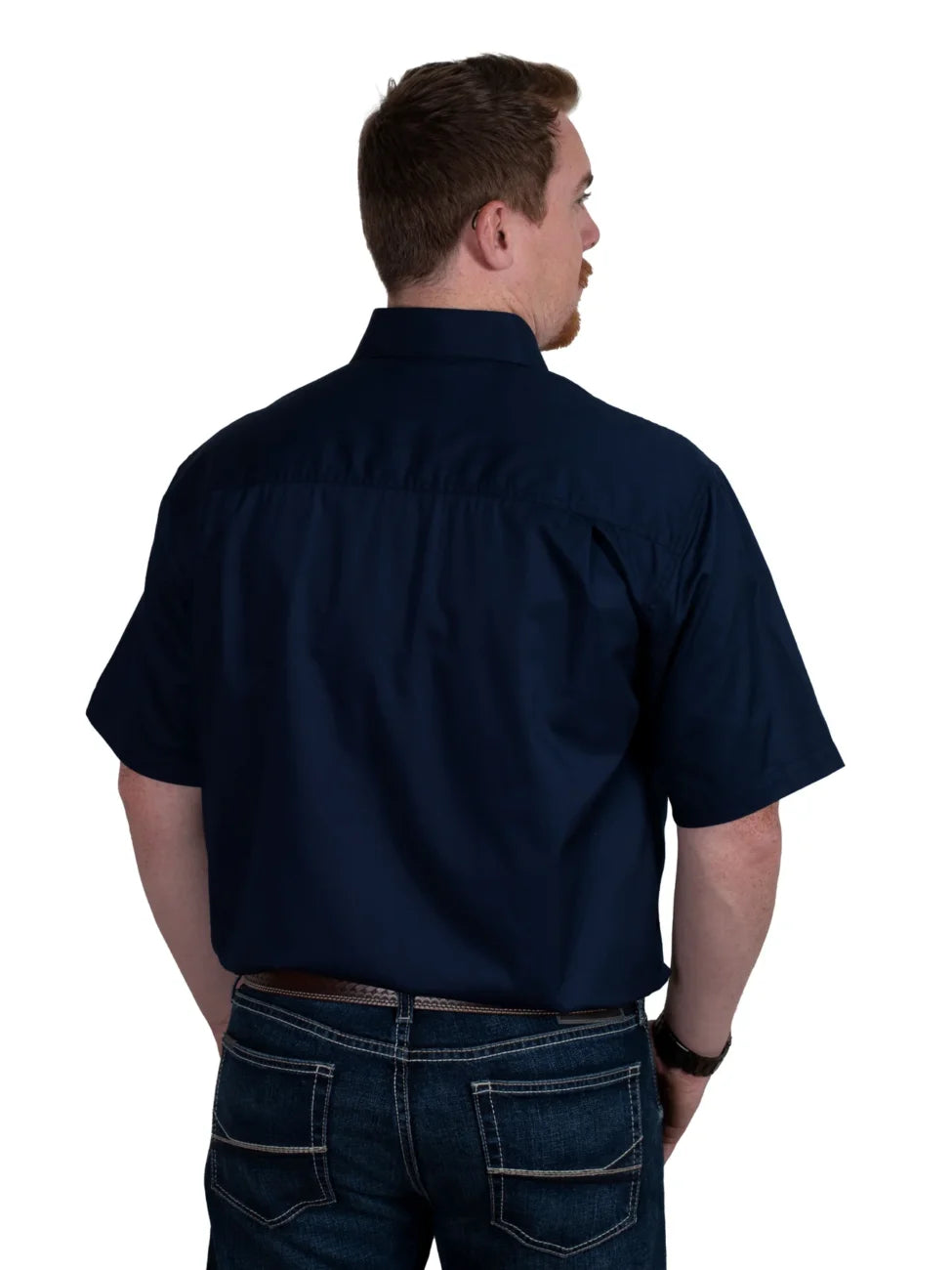JC Mens Eddie SS F/B Workshirt