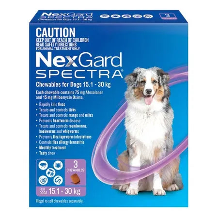 Nexgard Spectra 15.1-30kg 3pk