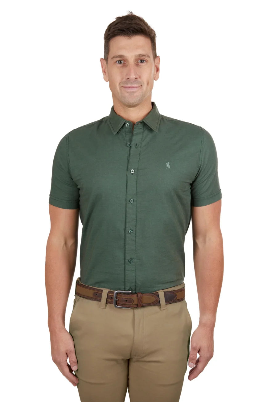 Thomas Cook Mens Linen Tailored SS Shirt