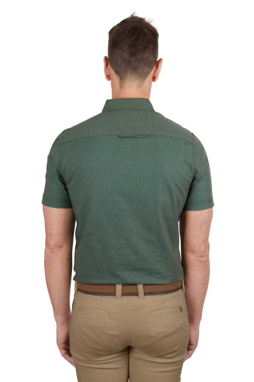 Thomas Cook Mens Linen Tailored SS Shirt
