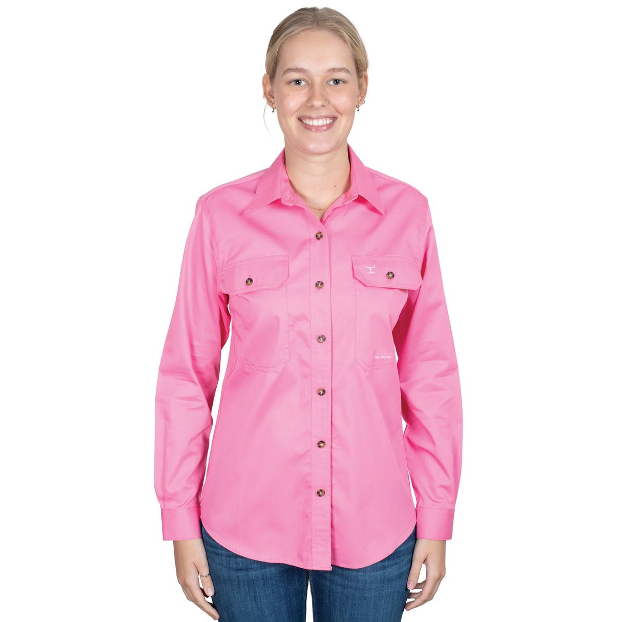 Womens Brooke Workshirt LS FB