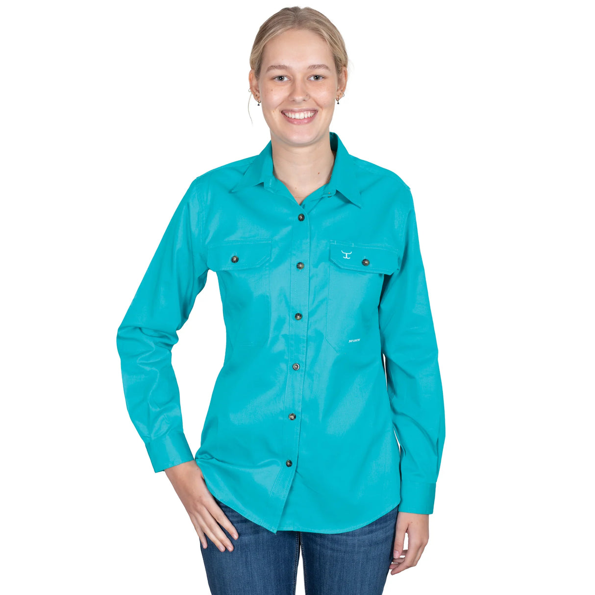 Womens Brooke Workshirt LS FB