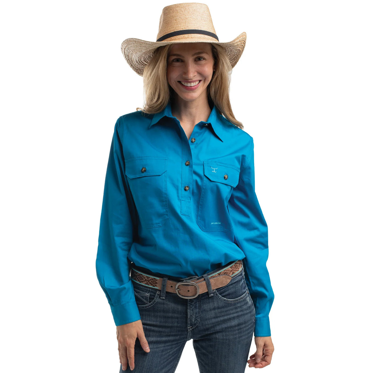 Womens Jahna Workshirt LS 1/2