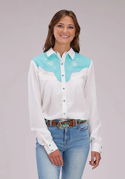Roper Womens Five Star Collection LS Shirt