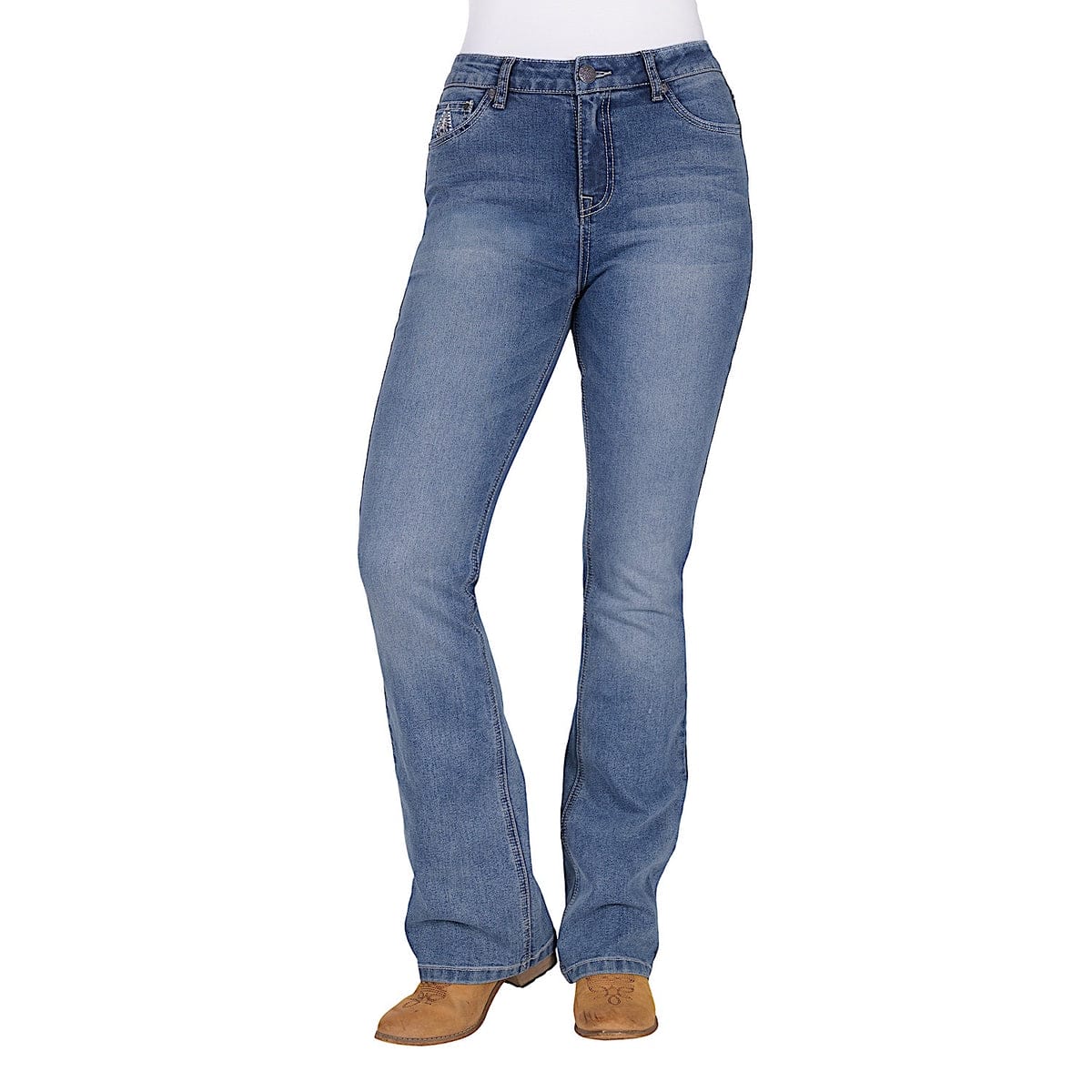Pure Western Womens Pam Hi Rise Jean
