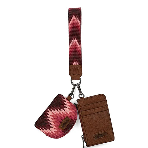 Wrangler Nevada Dual Pouch Wristlet