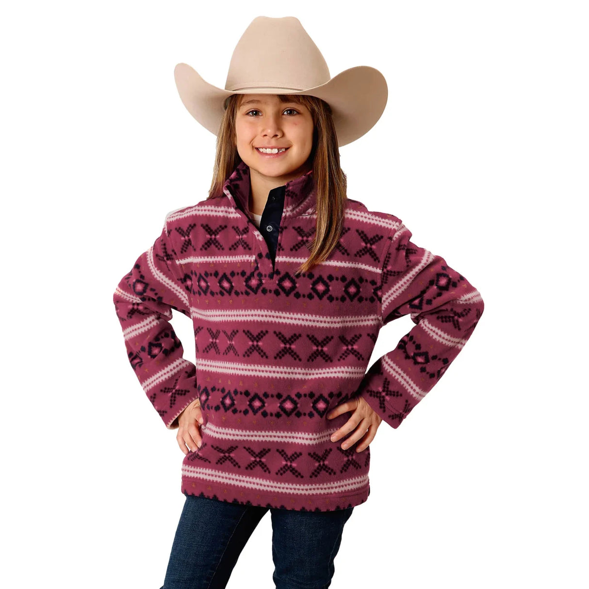 Roper Girls Pullover Print