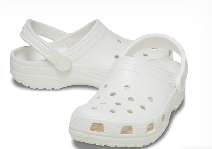 Crocs Classic Glitter White
