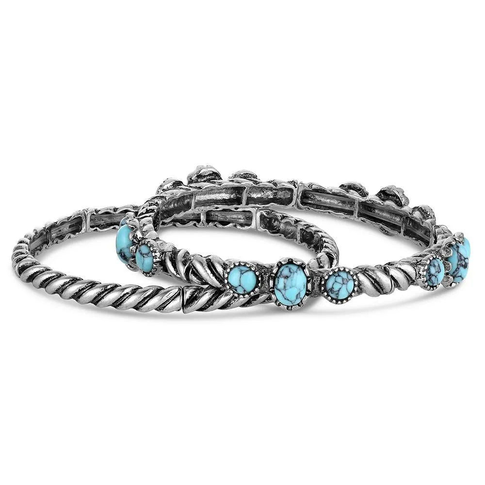 Montana Attitude Bracelet - Wander West Turquoise Bangle