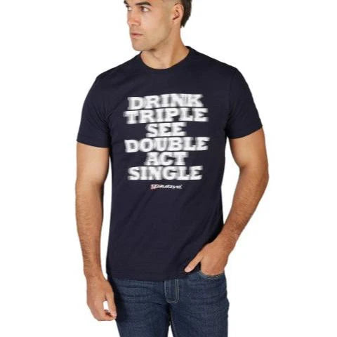 Bullzye Mens Act Single SS Tee