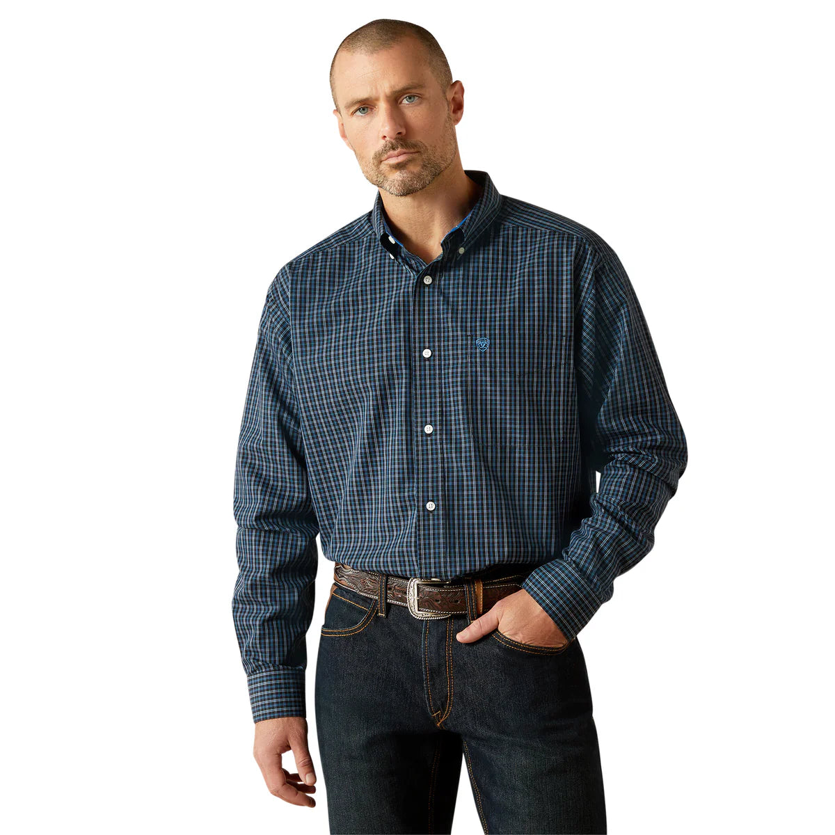 Ariat Mens Wrinkle Free Carlos LS Shirt