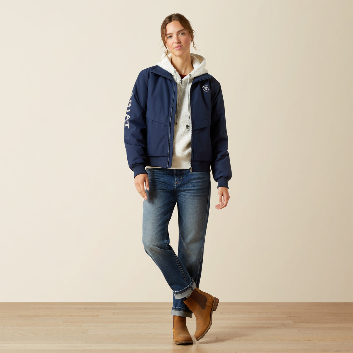 Ariat Womens Stable 2.0 Insulated Jacket Navy