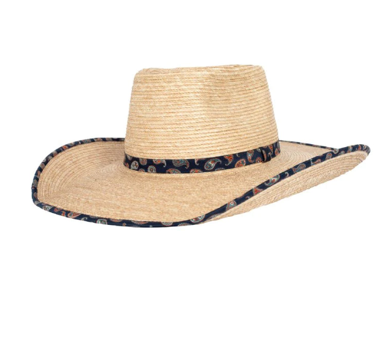 Sunbody Ava Oak Palm - Navy Paisley