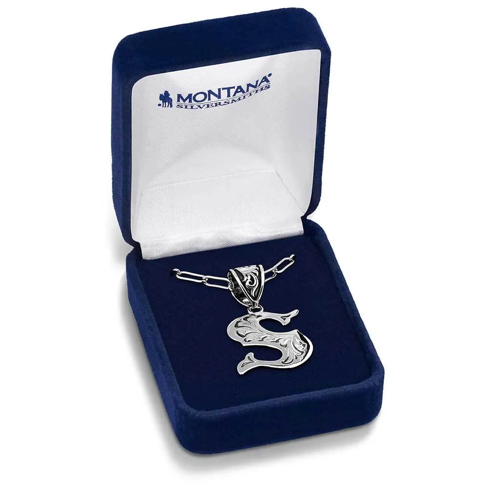 Montana Necklace - Initial S