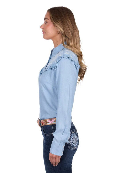 Pure Western Womens Pheobe LS Shirt