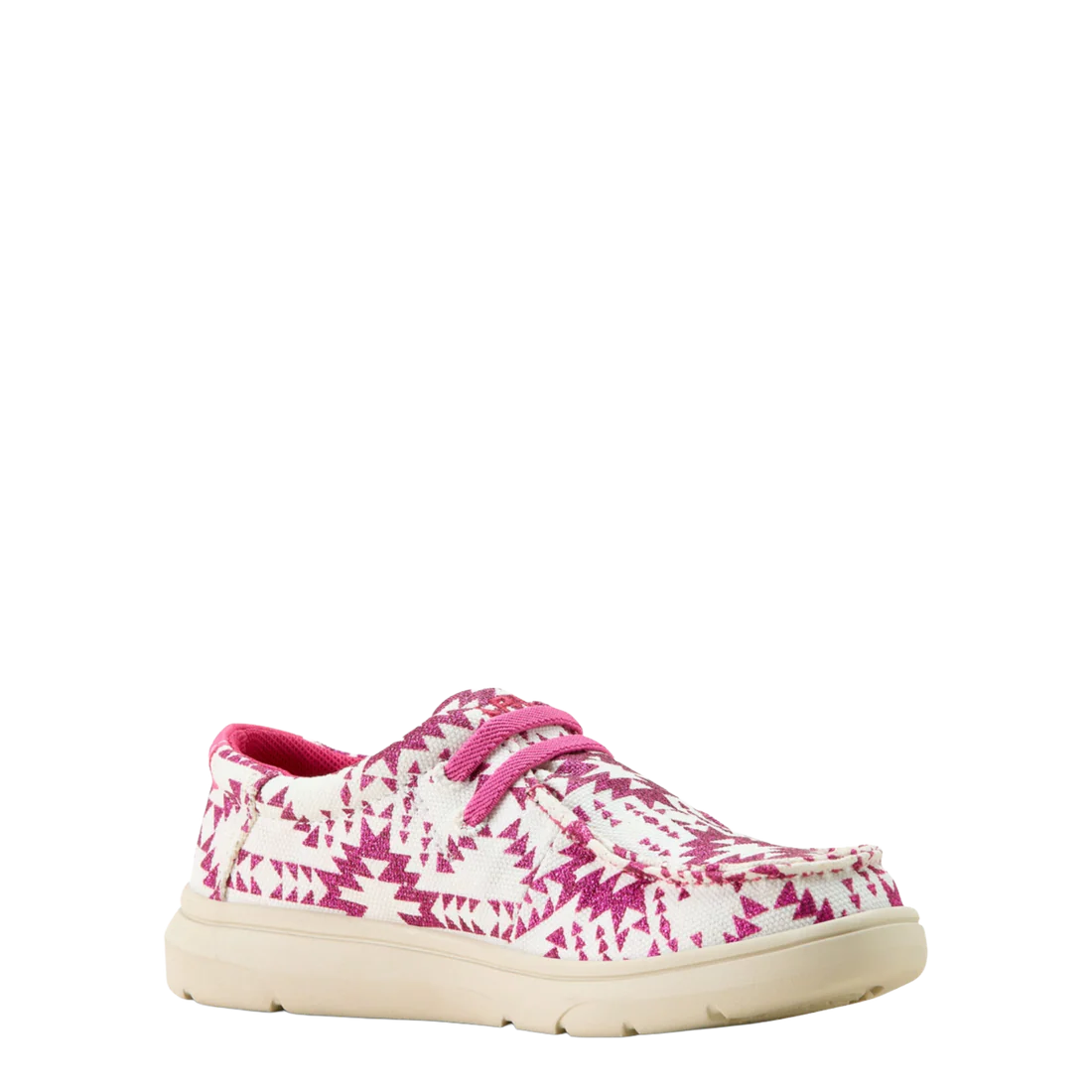 Ariat Youth Hilo - Bright Rose Southwestern Glitter