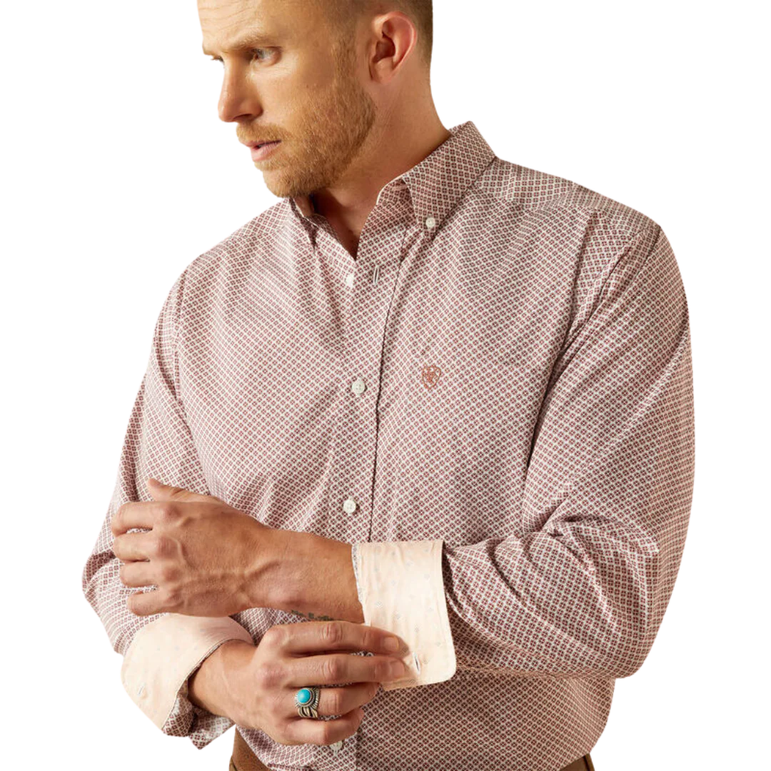 Ariat Mens Wrinkle Free Avery Classic Fit LS Shirt