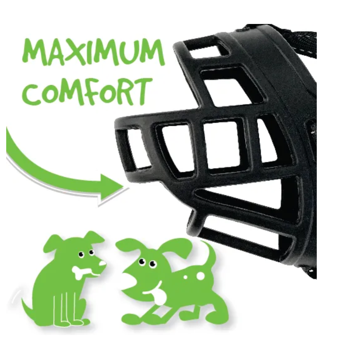 Silicon Dog Muzzle Medium