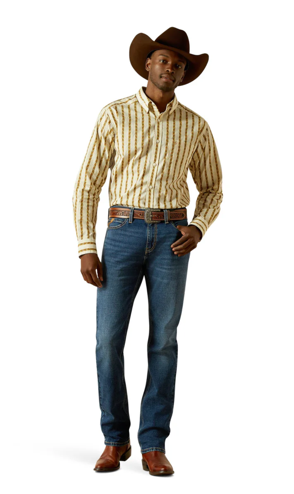 Ariat Mens M8 Slim Straight Samuel Jean