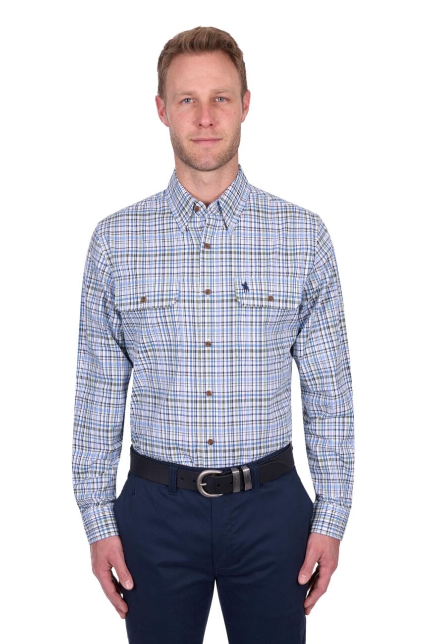 Thomas Cook Mens Eric 2PKT LS SHIRT
