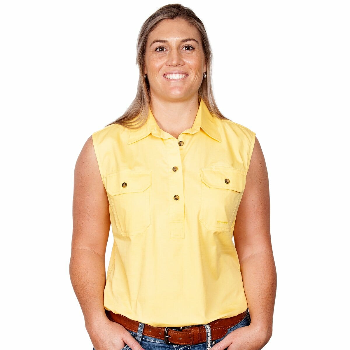 Womens Kerry Workshirt S less Butter