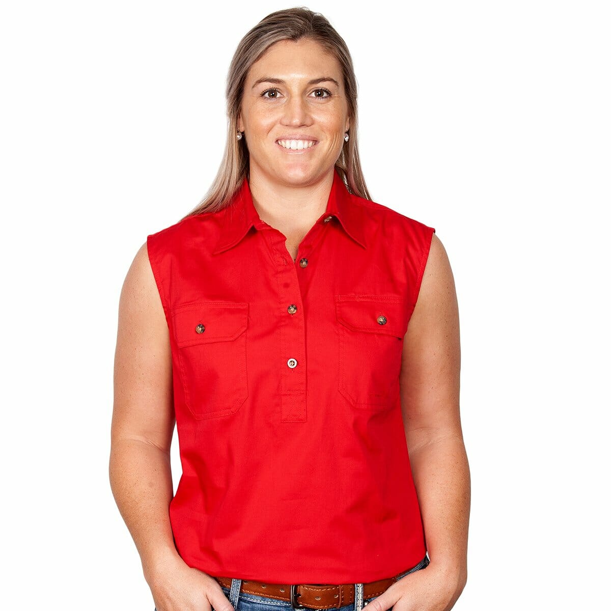 Womens Kerry Workshirt S less Chilli