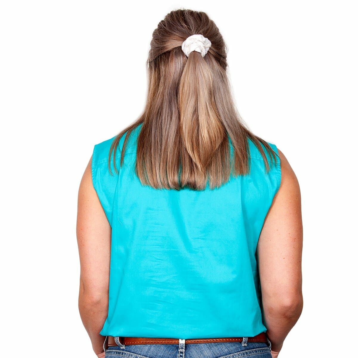 Womens Kerry Workshirt S less Turquoise 1