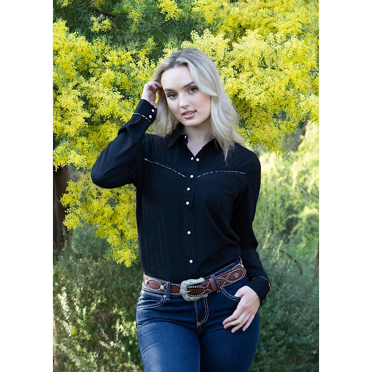 Womens Hana Western L/S Shirt
