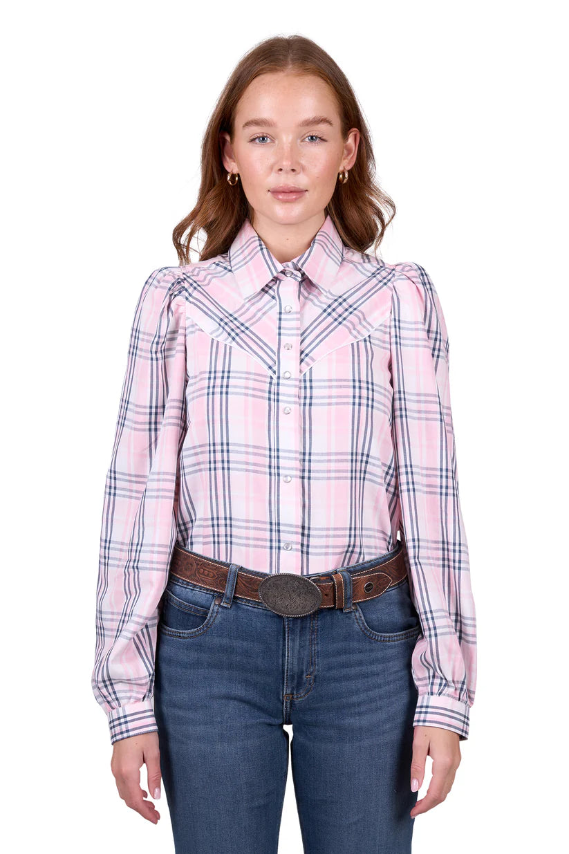 Wrangler Womens Phoebe Check LS Shirt