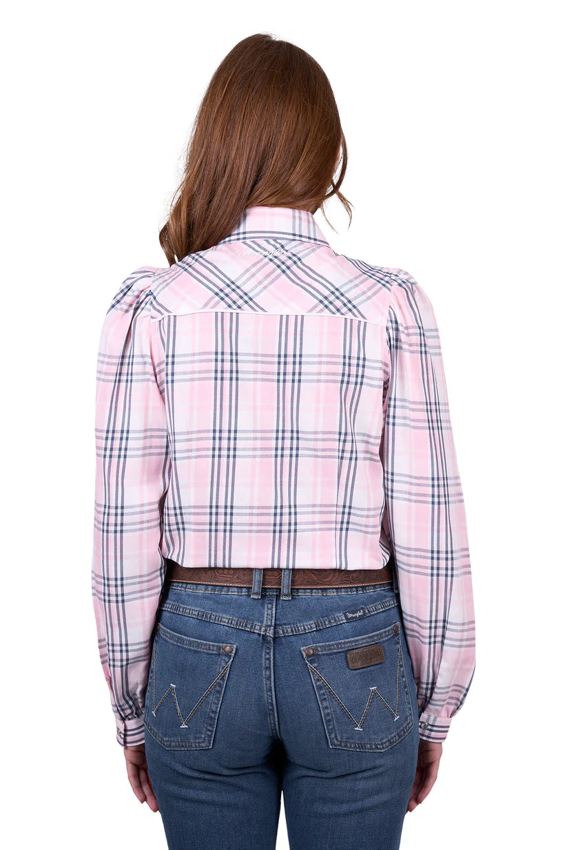 Wrangler Womens Phoebe Check LS Shirt
