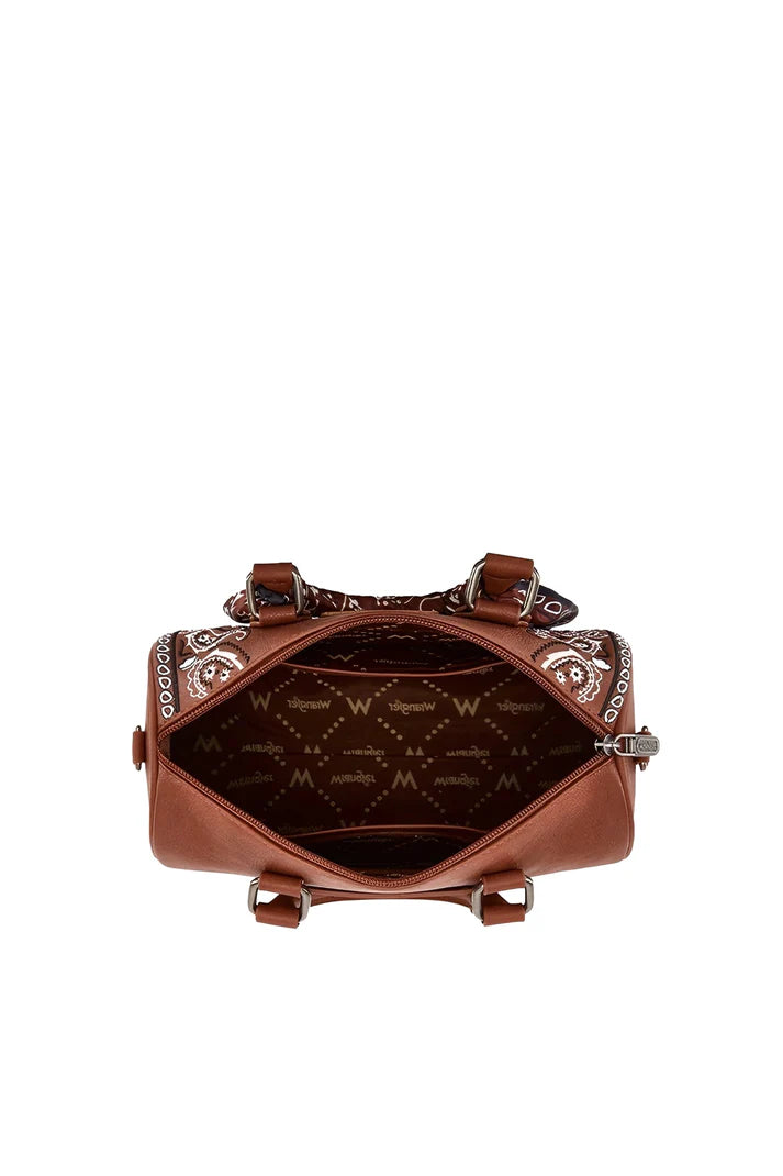 Wrangler Paisley Barrel Bag