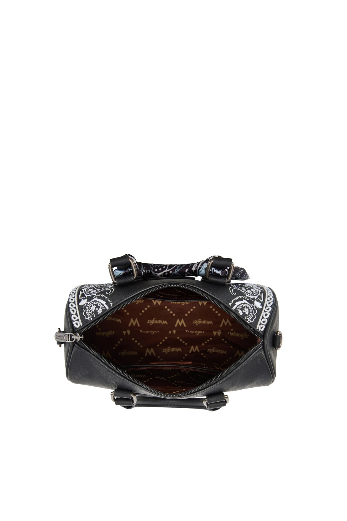 Wrangler Paisley Barrel Bag