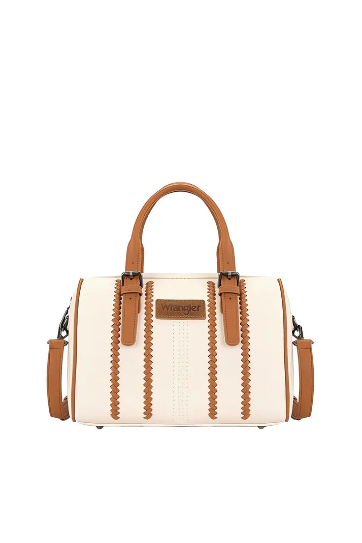 Wrangler Boston Stitch Barrel Bag