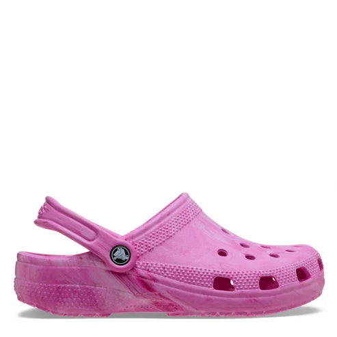 CROCS Classic Watercolour Marbled Pink