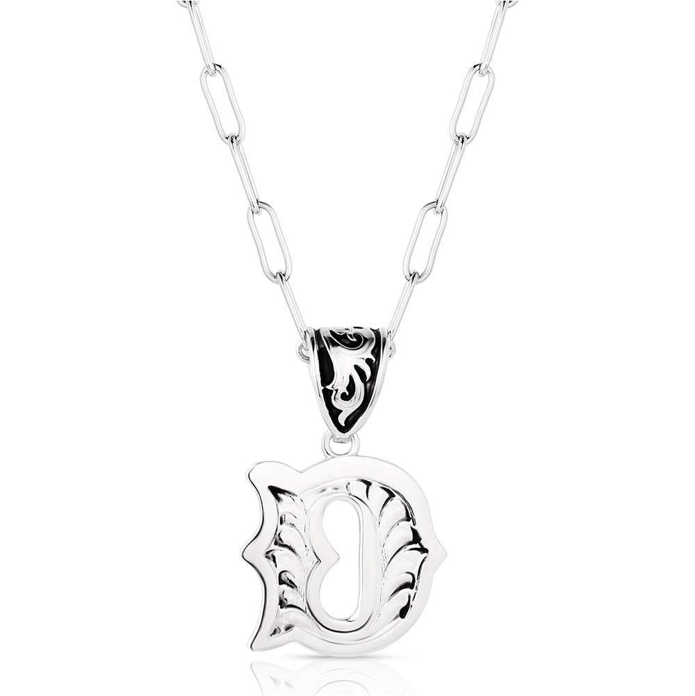 Montana Silversmiths Necklace - Initial D