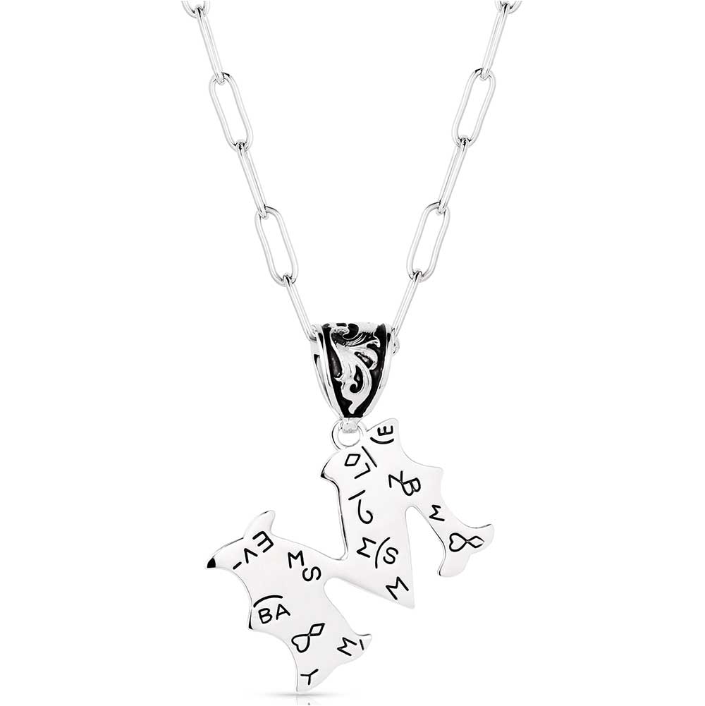 Montana Necklace - Initial M