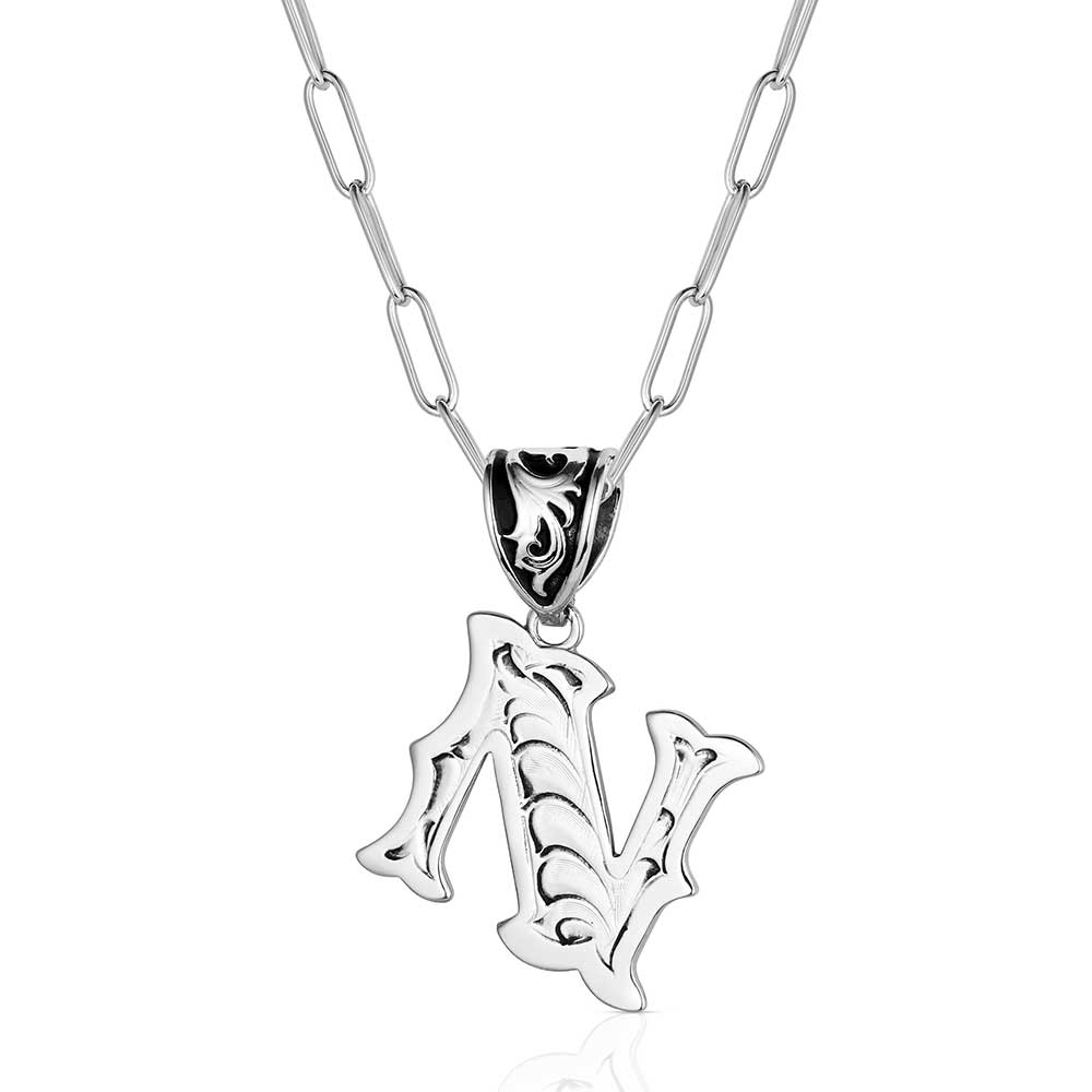 Montana Necklace - Initial N